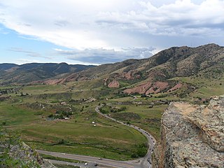 <span class="mw-page-title-main">Red Rocks Park</span> Mountain park in Jefferson County, Colorado, US