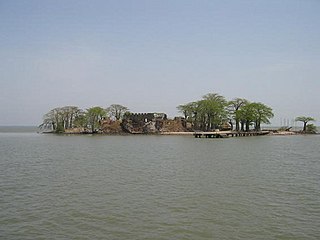 <span class="mw-page-title-main">Kunta Kinteh Island</span> Island in the lower Gambia River