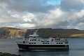 The ferry "Teistin", connecting Skopun on Sandoy with Gamlarætt on Streymoy.