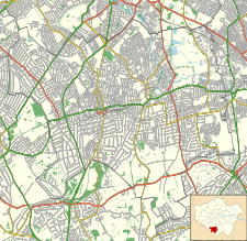 Queen Mary's Hospital, Carshalton is located in London Borough of Sutton