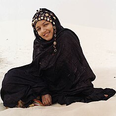 Tuareg asszony