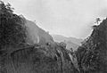 Tunnel and bridge of the Infiernillo Cañon, on the Mexican railway, in the state of Vera Cruz.