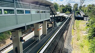 <span class="mw-page-title-main">Turramurra railway station</span> Railway station in Sydney, New South Wales, Australia