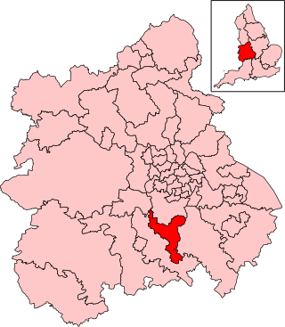 <span class="mw-page-title-main">Redditch (UK Parliament constituency)</span> Parliamentary constituency in the United Kingdom, 1997 onwards