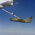 A-7K being refueled by a KC-10A in 1982