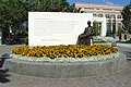 Charles Chapman memorial in Chapman University