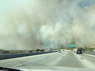 <span class="mw-page-title-main">Creek Fire (2017)</span> 2017 wildfire in Southern California, United States