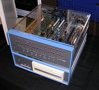 <span class="mw-page-title-main">Altair 8800</span> Microcomputer designed in 1974