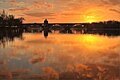 Pont Saint-Bénézet lúc hoàng hôn