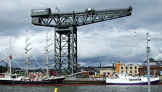 <span class="mw-page-title-main">Finnieston Crane</span> Disused giant cantilever crane