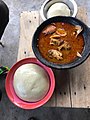 Fufu và xúp ở asanka