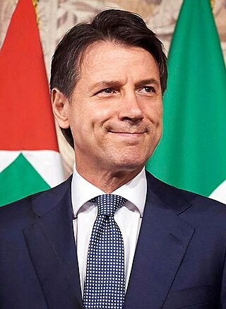 <span class="mw-page-title-main">Giuseppe Conte</span> Prime Minister of Italy from 2018 to 2021