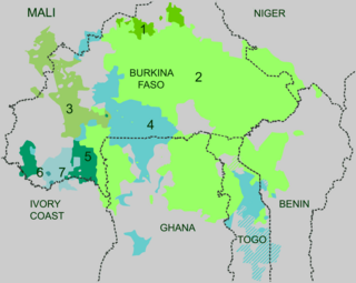 <span class="mw-page-title-main">Gur languages</span> Branch of the Niger–Congo languages