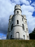 Haldon belvedere, i Devon, Storbritannien