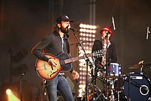 David-Ivar Herman Düne and Neman Herman Düne(Herman Düne) at Route du Rock, August 2007