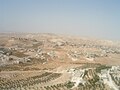 Vista dalla sommità della collina dell'Herodion