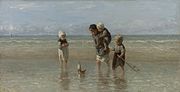 Enfants au bord de la mer (1872)