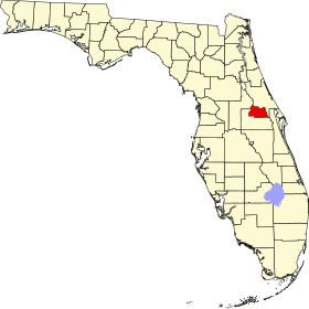 Localisation de Comté de Seminole(en) Seminole County