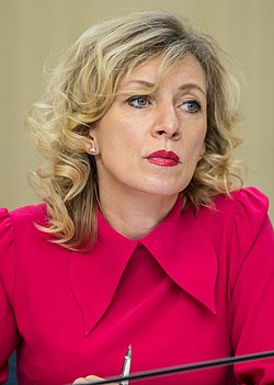 Marija Zaharova vuonna 2017.