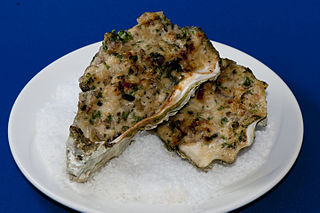 <span class="mw-page-title-main">Oysters Bienville</span> Seafood recipe