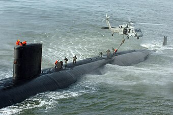 SEAL sur le sous-marin USS Toledo (SSN-769).