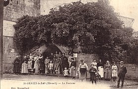 Place de la fontaine.