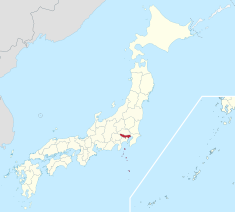 Situatioun vun der Prefektur Tokio a Japan