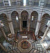 Baptistery interior