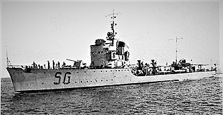 Italian torpedo boat <i>Sagittario</i> (1936)