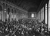 Helen Johns Kirtland: Signing of the Treaty of Versailles in the Hall of Mirrors (1919)