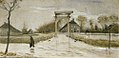 Ophaalbrug in Nieuw-Amsterdam (1883) Vincent van Gogh