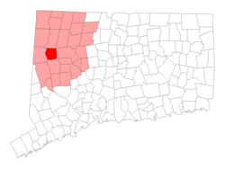 Location in Litchfield County, Connecticut