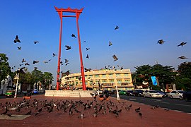 Sao Chingcha di Bangkok, Thailand.