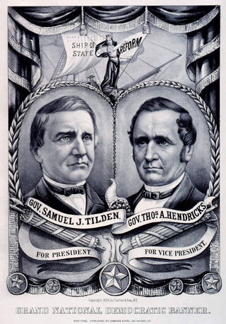 <span class="mw-page-title-main">Samuel Tilden 1876 presidential campaign</span> American presidential campaign