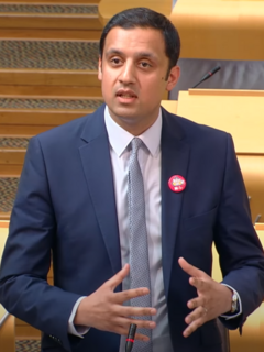 Anas Sarwar Leader of the Scottish Labour Party