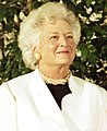 Barbara Bush op 18 november 1991 overleden op 17 april 2018