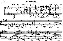 Barcarolle