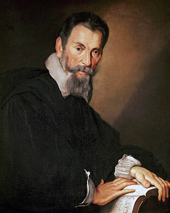 Bernardo Strozzi - Claudio Monteverdi (ca. 1630)