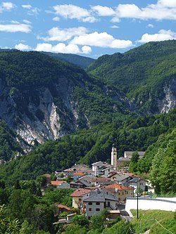 Skyline of Centa San Nicolò