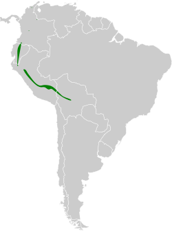 Distribución geográfica del birro culirrojo.