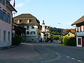 Fischingen mit Kloster im Hintergrund