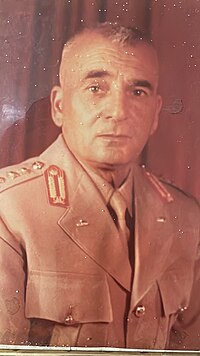 Ghulam Haider Rasuli wearing the Afghan M1960 full dress uniform