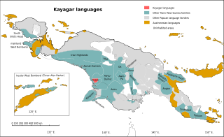 <span class="mw-page-title-main">Kayagar languages</span> Trans–New Guinea language group of Indonesia