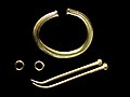 Gold artefacts from the Leubingen barrow