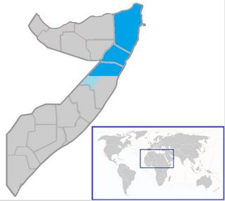 <span class="mw-page-title-main">COVID-19 pandemic in Puntland</span> Ongoing COVID-19 pandemic in Puntland