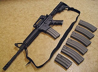 <span class="mw-page-title-main">Bushmaster XM-15</span> Brand of semi-automatic rifles and carbines based on the AR-15 platform