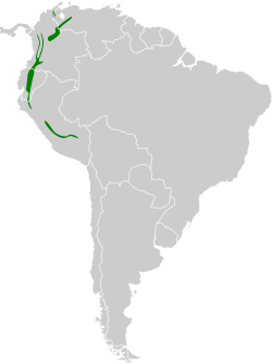 Distribución geográfica del birro ahumado.