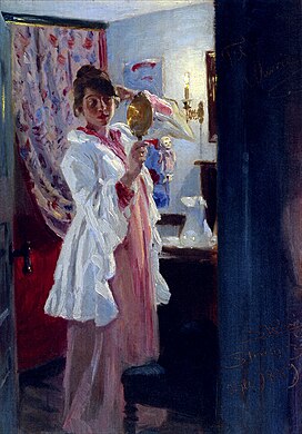 Interno con Marie Krøyer, 1889