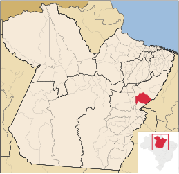 Rondon do Pará – Mappa