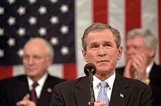 <span class="mw-page-title-main">2002 State of the Union Address</span> Speech by US president George W. Bush